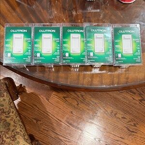 5 LED+ White Smart Dimmer Switch - White